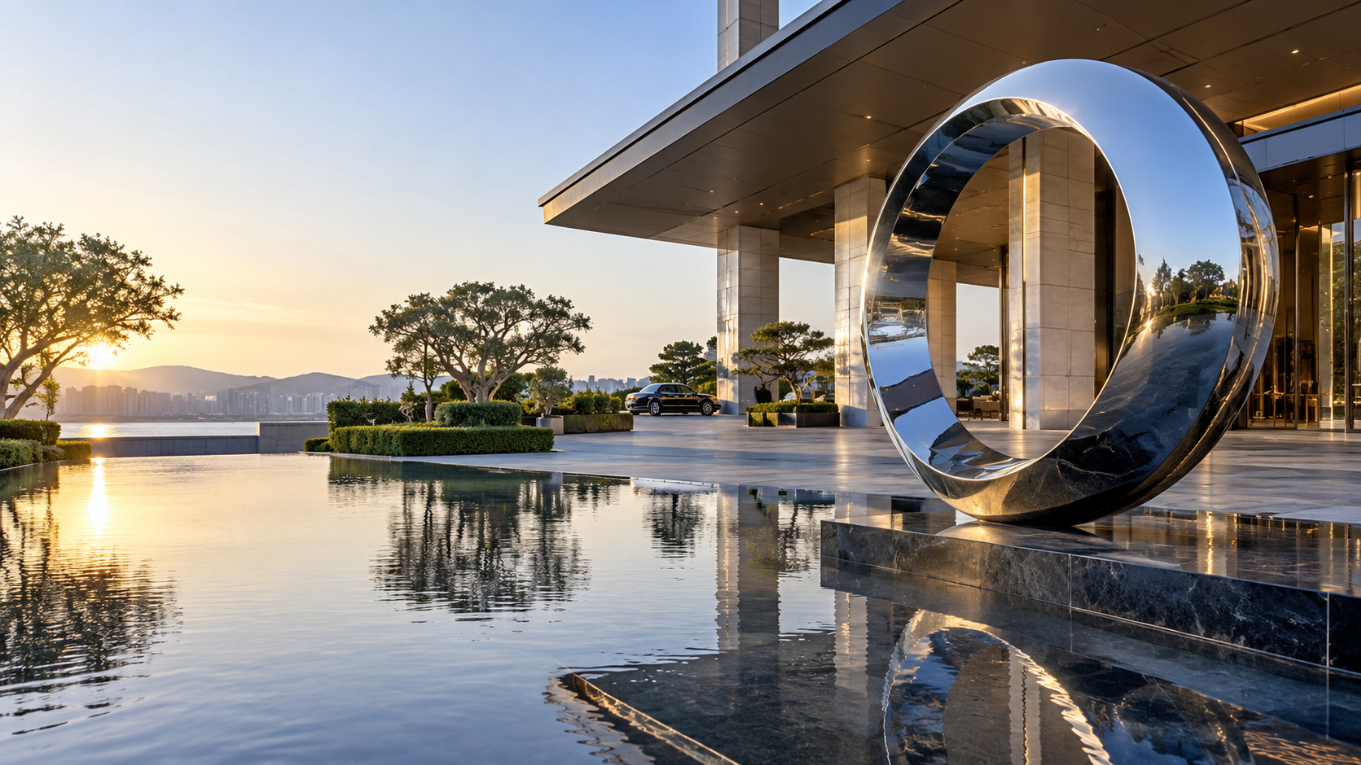 Stainless Steel Sculpture 09